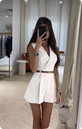 Temperament Commuter Suit Jumpsuit For Women