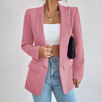 Winter Rose Fashion Suit Lapel