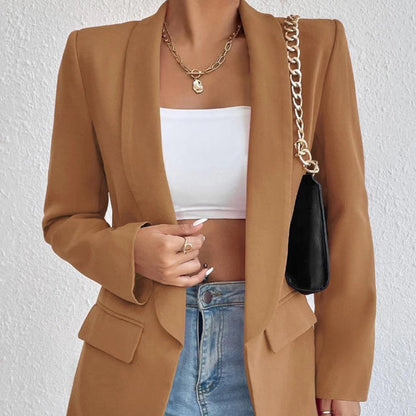 Winter Rose Fashion Suit Lapel