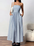 Long Pocket Dress For Women