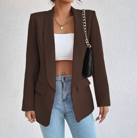 Winter Rose Fashion Suit Lapel
