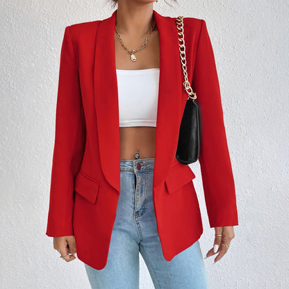 Winter Rose Fashion Suit Lapel